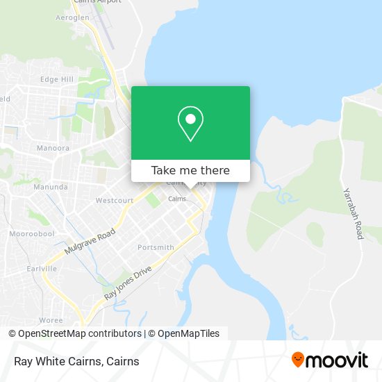 Ray White Cairns map