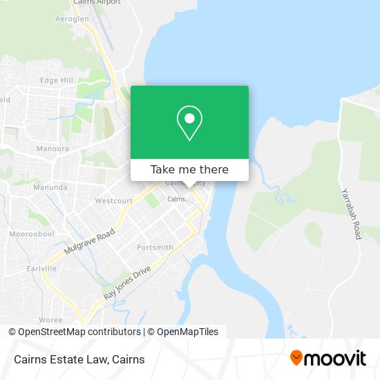 Cairns Estate Law map