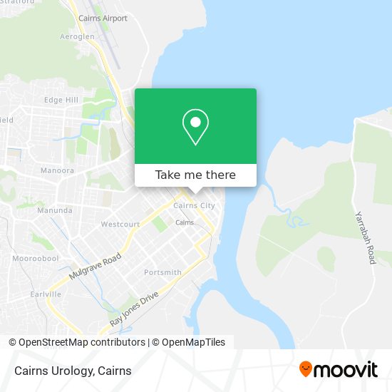 Cairns Urology map