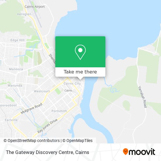 The Gateway Discovery Centre map