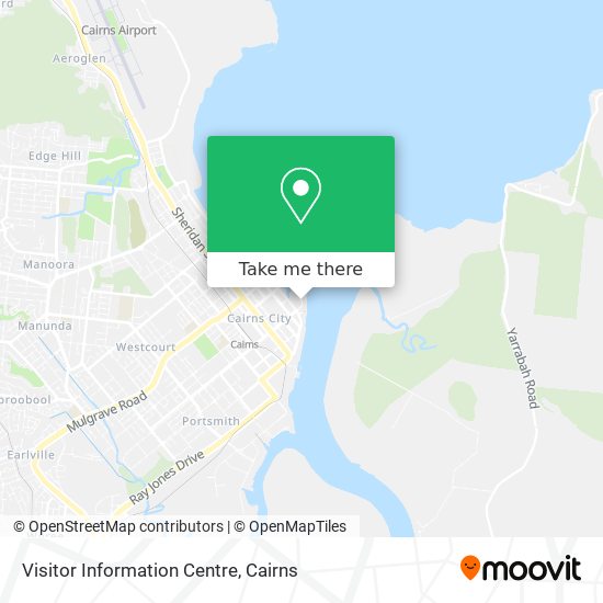 Visitor Information Centre map
