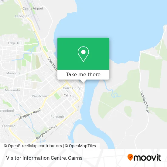 Visitor Information Centre map