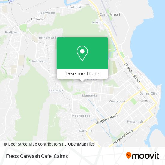 Freos Carwash Cafe map