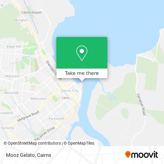 Mooz Gelato map