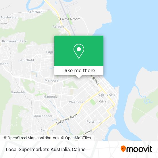 Local Supermarkets Australia map