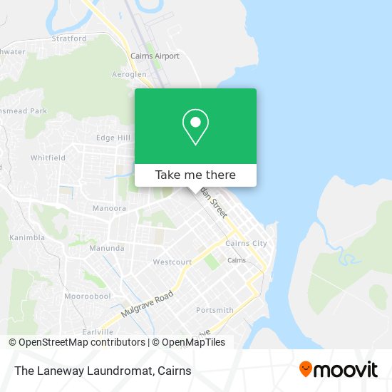 The Laneway Laundromat map
