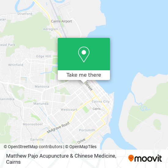 Mapa Matthew Pajo Acupuncture & Chinese Medicine