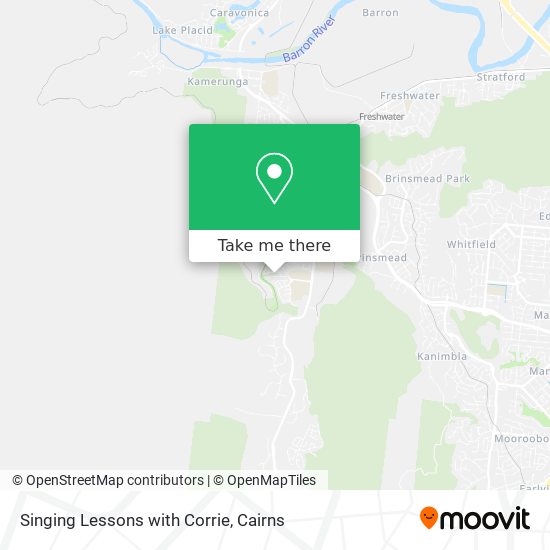 Singing Lessons with Corrie map