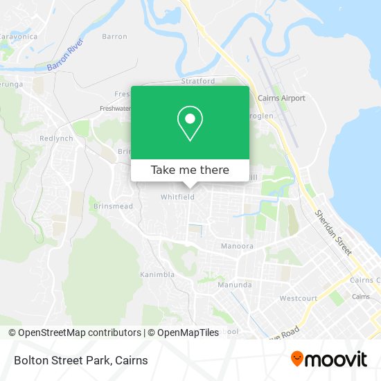 Bolton Street Park map