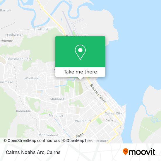 Cairns Noah's Arc map