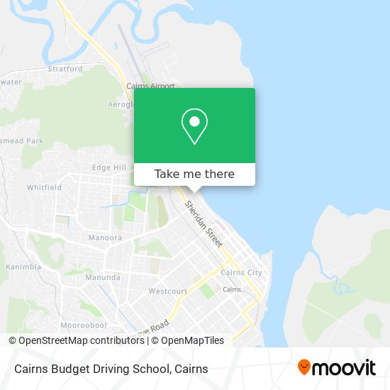 Cairns Budget Driving School map