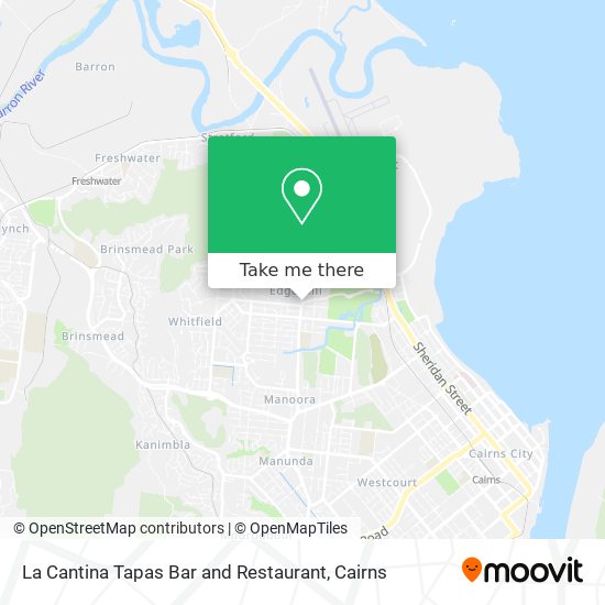 Mapa La Cantina Tapas Bar and Restaurant