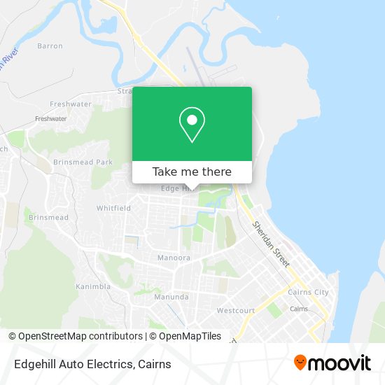 Edgehill Auto Electrics map