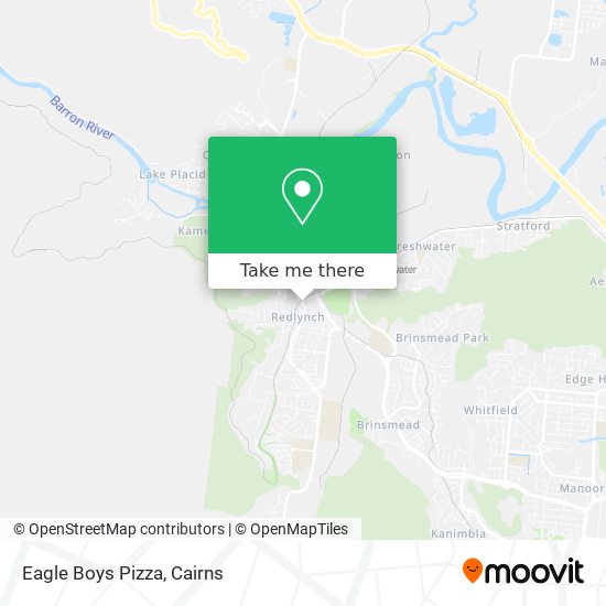 Eagle Boys Pizza map