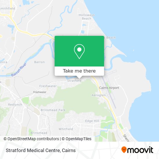 Stratford Medical Centre map