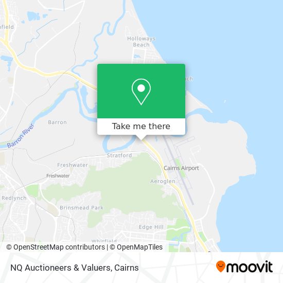 NQ Auctioneers & Valuers map