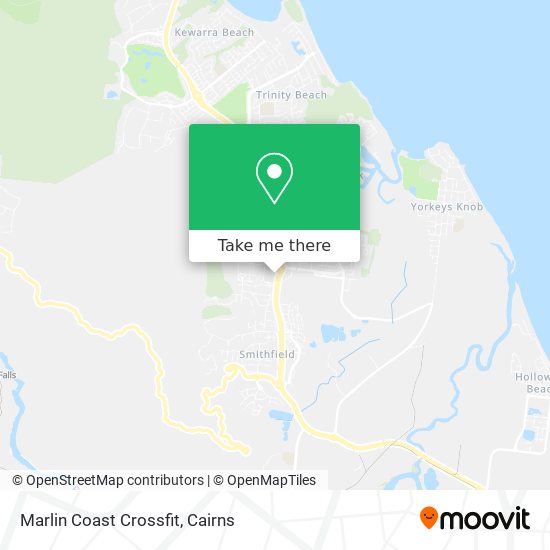 Marlin Coast Crossfit map