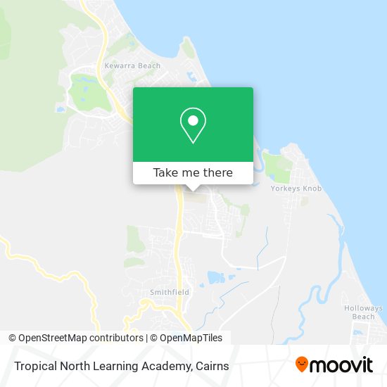 Tropical North Learning Academy map
