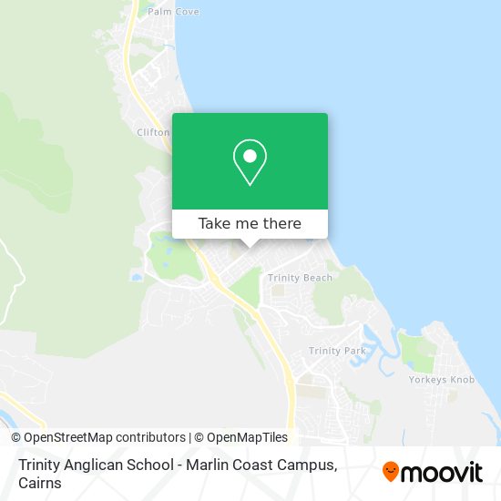 Trinity Anglican School - Marlin Coast Campus map