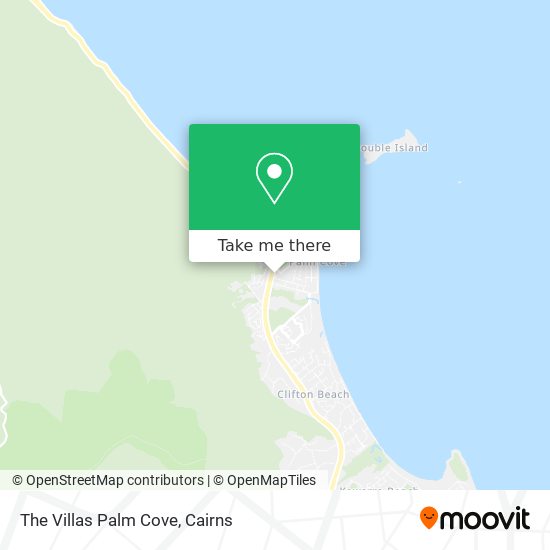 The Villas Palm Cove map