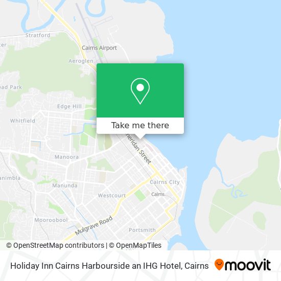 Holiday Inn Cairns Harbourside an IHG Hotel map