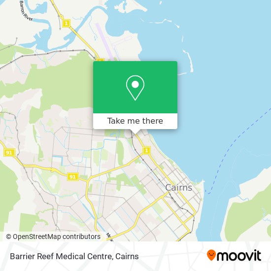 Barrier Reef Medical Centre map