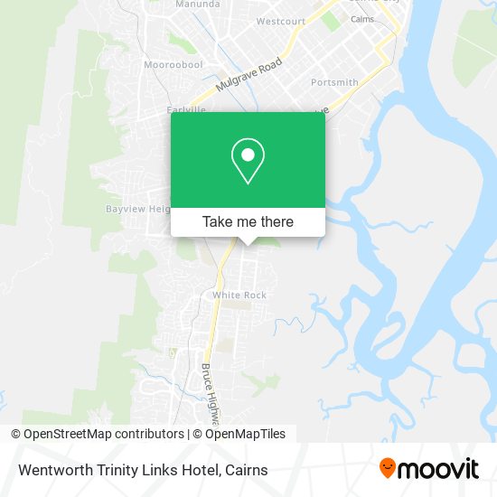 Wentworth Trinity Links Hotel map