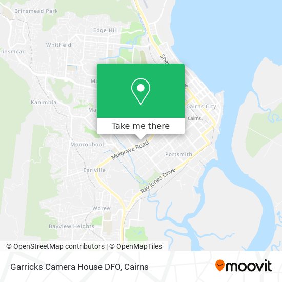 Garricks Camera House DFO map