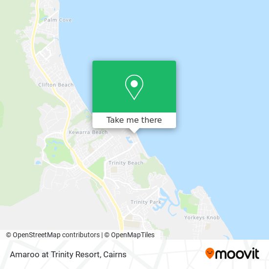 Amaroo at Trinity Resort map