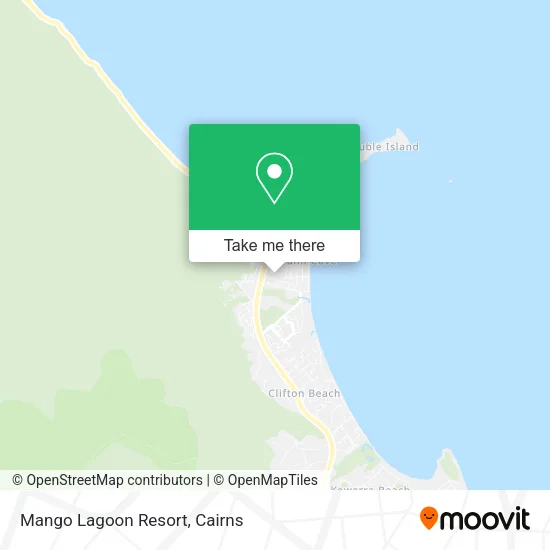 Mango Lagoon Resort map