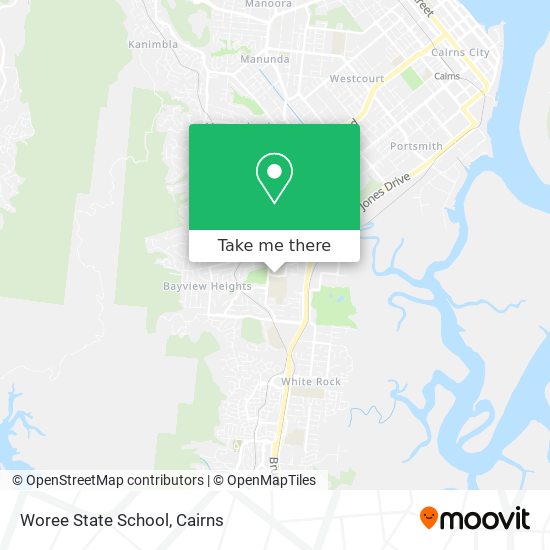 Woree State School map