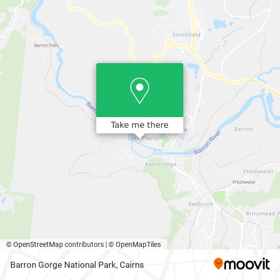 Barron Gorge National Park Map How To Get To Barron Gorge National Park In Caravonica By Bus?