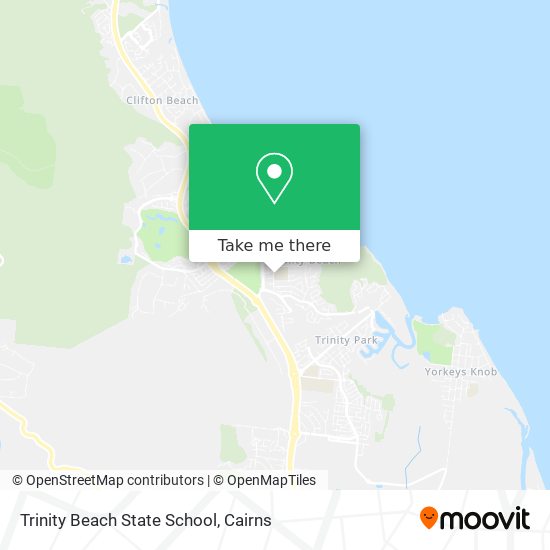 Mapa Trinity Beach State School
