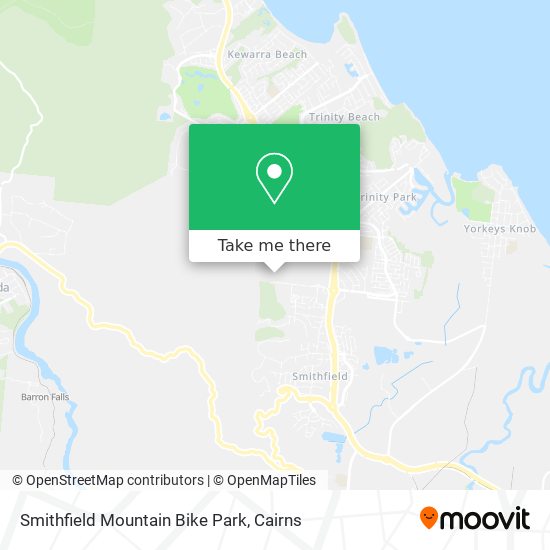 Smithfield Mountain Bike Park map