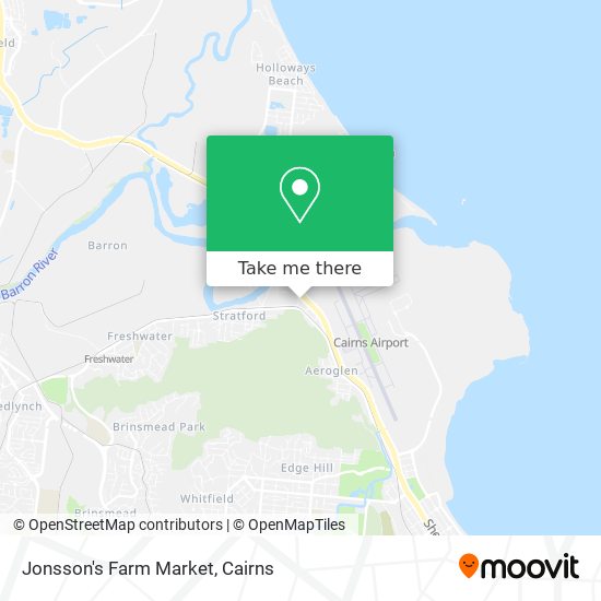 Jonsson's Farm Market map