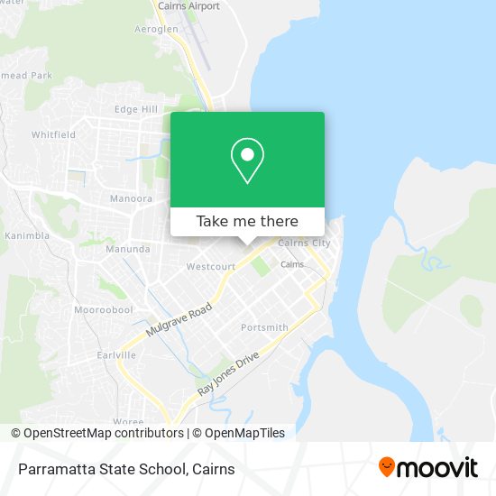 Parramatta State School map