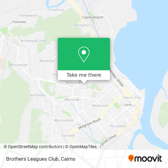 Brothers Leagues Club map