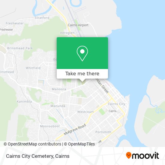 Cairns City Cemetery map