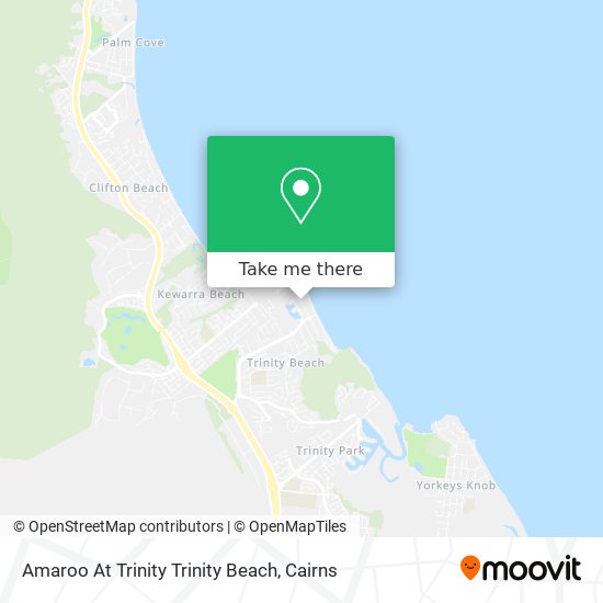 Amaroo At Trinity Trinity Beach map