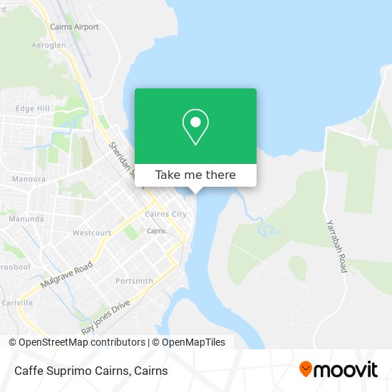 Caffe Suprimo Cairns map
