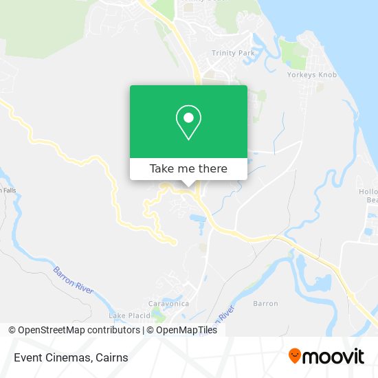 Event Cinemas map