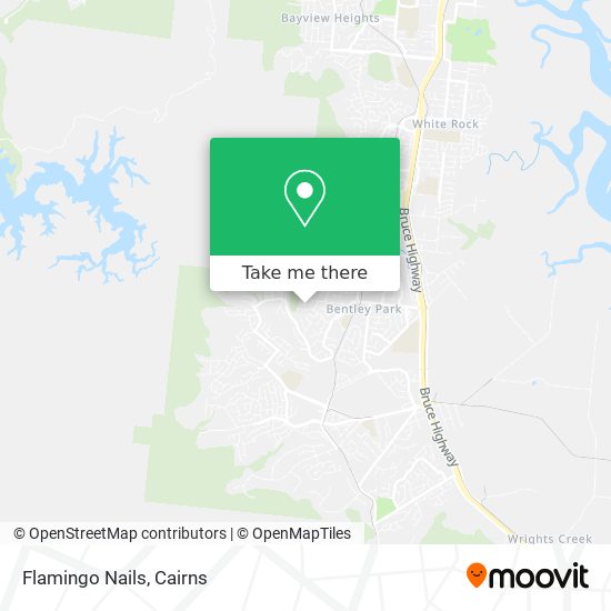 Flamingo Nails map