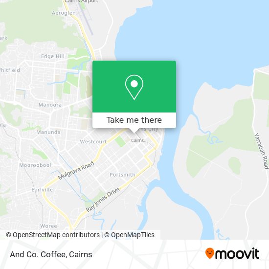 And Co. Coffee map