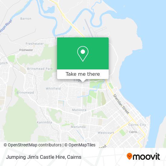 Jumping Jim's Castle Hire map