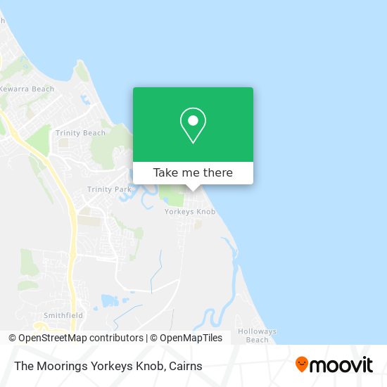 The Moorings Yorkeys Knob map