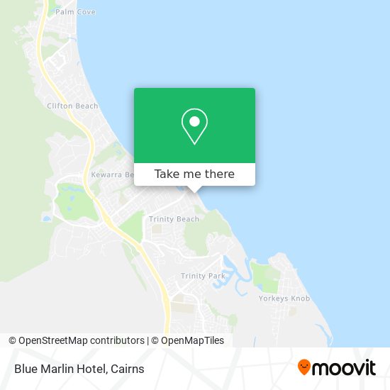 Blue Marlin Hotel map