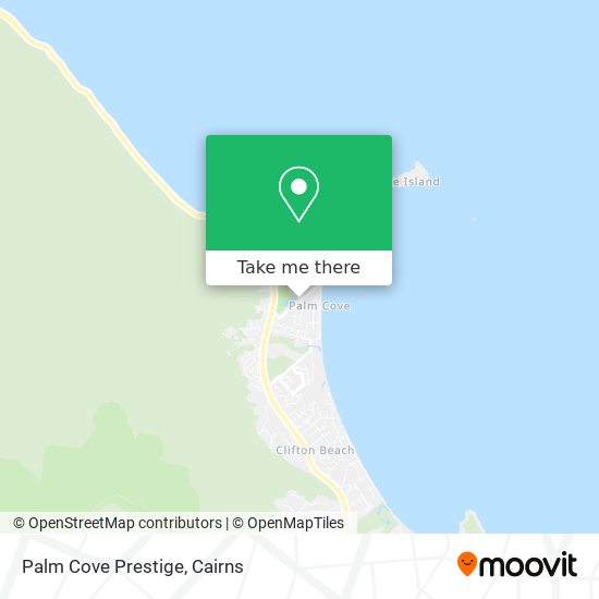 Palm Cove Prestige map