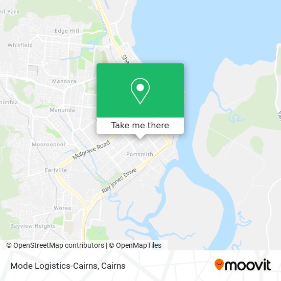 Mapa Mode Logistics-Cairns