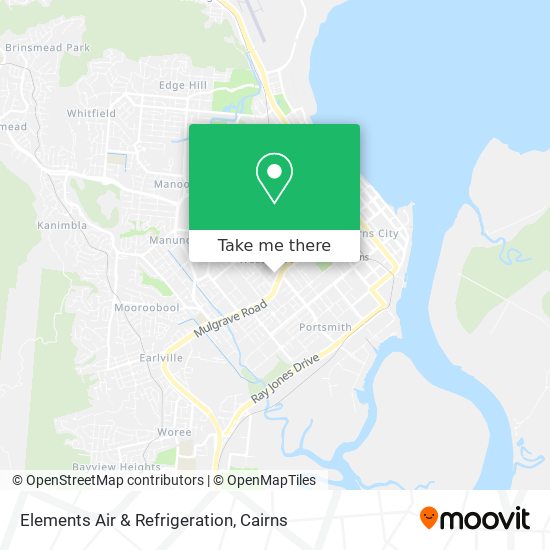 Elements Air & Refrigeration map