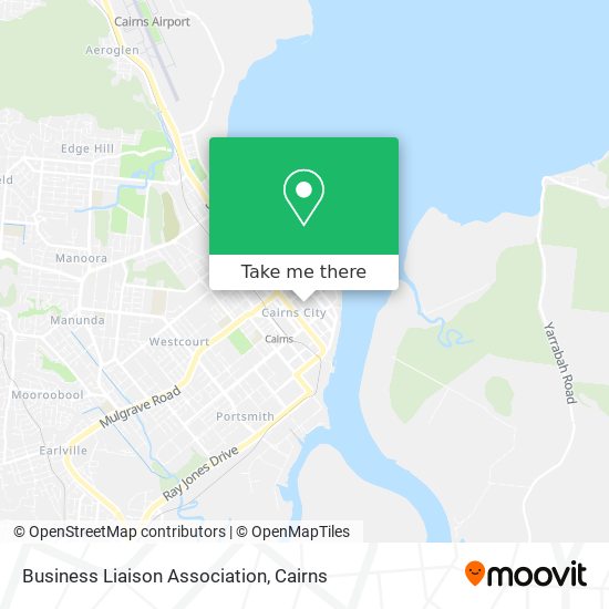 Business Liaison Association map